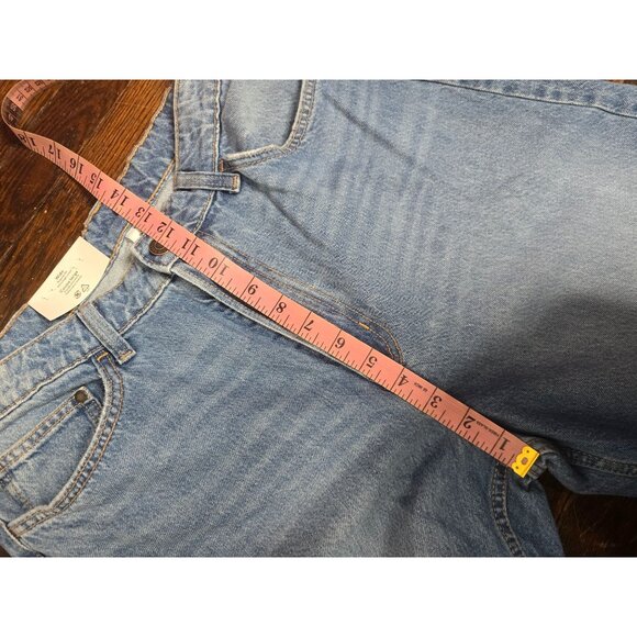 NWT H&M Wide Regular Fit Ultra High Waist Jeans US 12 - Picture 6 of 11